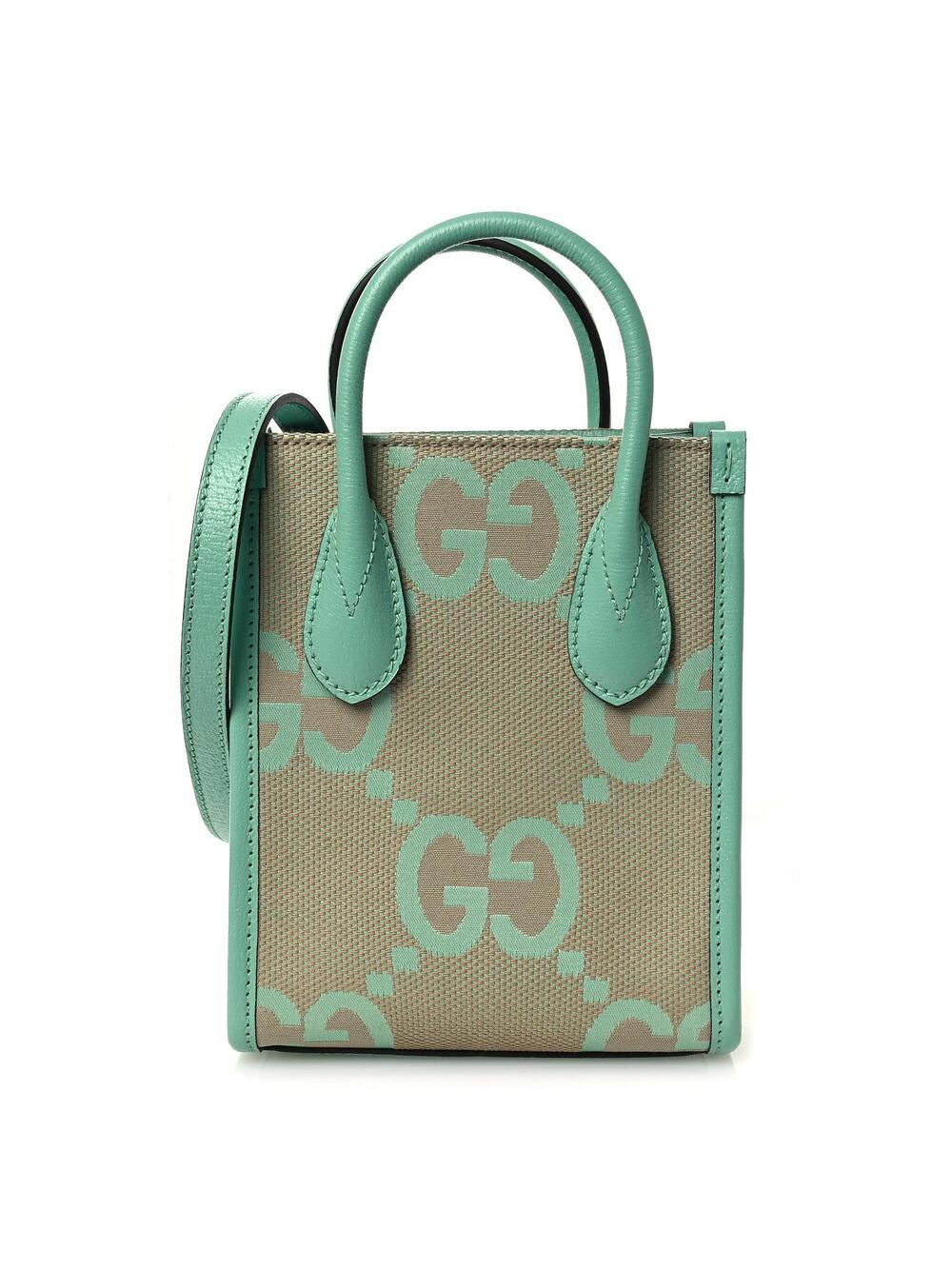 Gucci Jumbo Gg Textured Dollar Calfskin #258889G99B